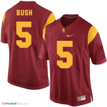 NCAA USC Trojans #5 Bush Red Jersey