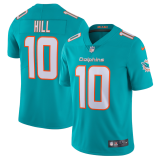 Youth Miami Dolphins #10 Tyreek Hill Aqua Vapor Untouchable Limited Jersey