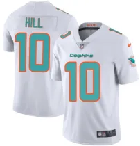Youth Miami Dolphins #10 Tyreek Hill White Vapor Untouchable Limited Jersey