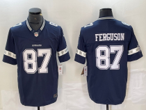 Men's Dallas Cowboys #87 Jake Ferguson Navy 2023 F.U.S.E. Vapor Untouchable Limited Jersey