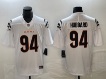 Men's Cincinnati Bengals #94 Sam Hubbard White Vapor Untouchable Limited Jersey