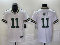 Men's Green Bay Packers #11 Jayden Reed White Vapor Untouchable Limited Jersey