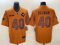 Men's Arizona Cardinals #40 Tillman 2023 Brown Salute To Service Limited Jersey