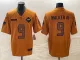 Men's Seattle Seahawks #9 Walker III 2023 Brown Salute To Service Limited Jersey