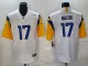 Men's Los Angeles Rams #17 Puka Nacua White Vapor Limited Stitched NFL Jersey