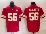 Men's Kansas City Chiefs #56 Karlaftis Red Vapor Untouchable Limited Jersey