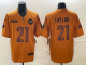 Men's Washington Commanders #21 Sean Taylor 2023 Brown Salute To Service Limited Jersey