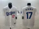 Men's Los Angeles Dodgers #17 大谷翔平 White Game Jersey
