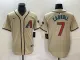 Men's Arizona Diamondbacks #7 Corbin Carroll Gold 2024 Cool Base Stitched Baseball Jersey