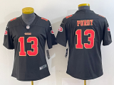 Women San Francisco 49ers #13 Brock Purdy Black Vapor Untouchable Limited Jersey