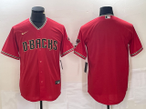 Men's Arizona Diamondbacks Blank Red Game Nike Jersey