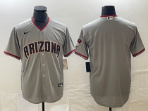 Men's Arizona Diamondbacks Blank Grey Game Nike Jersey