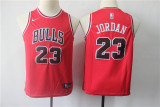 NBA Chicago Bulls #23 Jordan Red Youth Nike Jersey