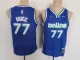 NBA Dallas Mavericks #77 Luka Doncic Blue Youth Jersey