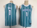 NBA Charlotte Hornets #1 LaMelo Ball Blue Youth  Nike Jersey