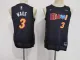 NBA Heat #22 Wade 2018-19 City Edition Black Youth  Nike Jersey