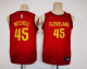 NBA Cleveland Cavaliers #45 Donovan Mitchell Red Youth Jersey