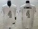 Men's Las Vegas Raiders #4 Aidan O'Connell White Color Rush Limited Jersey