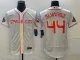 Men's Houston Astros #44 Yordan Alvarez White With 2022 World Serise Champions Patch Jersey