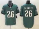 Men's Philadelphia Eagles #26 Saquon Barkley Green Vapor Untouchable Limited Jersey