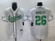 Men's Philadelphia Eagles #26 Saquon Barkley Black Cool Base Stitched Baseball Jersey