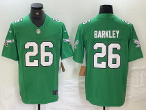 Men's Philadelphia Eagles #26 Saquon Barkley Green 2023 F.U.S.E. Vapor Untouchable Jersey