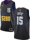 NBA Denver Nuggets #15 Nikola Jokic Black 2023 City Edition Stitched Basketball Jersey