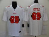 Men's San Francisco 49ers #97 Nick Bosa White Shadow Logo Limited Stitched Jersey