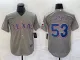 Men's Texas Rangers #53 Adolis García Grey Nike Game Jersey
