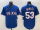 Men's Texas Rangers #53 Adolis García Royal Nike Game Jersey