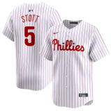 MLB Philadelphia Phillies #5 Bryson Stott White Home Stitched Jersey