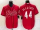 MLB Cincinnati Reds #44 Elly De La Cruz Red 2023 City Connect Cool Base Jersey