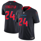 Men's Houston Texans #24 Derek Stingley Jr. Navy 2024 2nd Alternate F.U.S.E Vapor Jersey