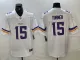 Men's Minnesota Vikings #15 Dallas Turner White 2024 Draft Vapor Untouchable Limited Jersey