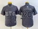 Youth New York Mets #20 Pete Alonso Graphite 2024 City Connect Limited Jersey