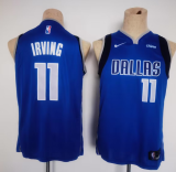 Youth Dallas Mavericks #11 Kyrie Irving Blue Association Edition Stitched Basketball Jersey