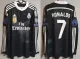 Real Madrid Ronaldo #7 2014 2015 BNWTVintage Black With Patch Long Sleeve Jersey