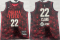 Men's Indiana Fever #22 Caitlin Clark Red/Black Stitched Jersey