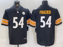 Men's Pittsburgh Steelers #54 Zach Frazier Black Vapor Untouchable Limited Jersey