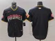 Men's San Diego Padres Blank Black Cool Base Stitched Baseball Jersey