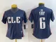 Women Cleveland Guardians #6 David Fry Navy 2024 City Connect Limited Stitched Jersey