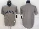 Men's New York Yankees Blank Gray Nike Game Jersey