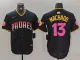 Men's San Diego Padres #13 Manny Machado Black Cool Base Stitched Baseball Jersey