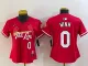 Women St. Louis Cardinals #0 Masyn Winn Red 2024 City Connect Limited Stitched Jersey