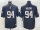 Men's Las Vegas Raiders #94 Christian Wilkins Black Vapor Football Stitched Jersey