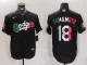 Men's Los Angeles Dodgers #18 Yoshinobu Yamamoto Black Mexico Cool Base Stitched Jersey