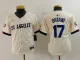 Youth Los Angeles Dodgers #17 Shohei Ohtani Cream 2024 City Connect Limited Stitched Jersey