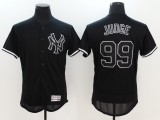 MLB New York Yankees #99 Aaron Judge Black Flex Base Elite Jersey