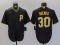 Men's Pittsburgh Pirates #30 Paul Skenes Black Game Jersey