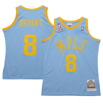 Men's Los Angeles Lakers Kobe Bryant Mitchell & Ness Powder Blue 2001/02 Hardwood Classics Jersey